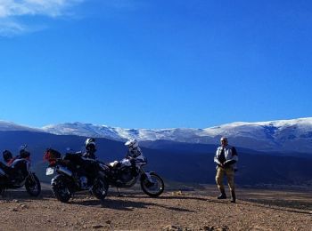 Tocht Moto-cross Diezma - Sortie Calahora Guadix - Photo