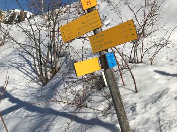 Trail Snowshoes Saint-Jean-d'Arves - Entraigues la Villette le point les charbons - Photo