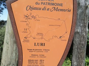 Tour Wandern Luri - La tour de Sénèque - Photo