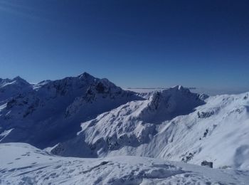 Tocht Ski randonnée La Léchère - pointe des Arangles - Photo