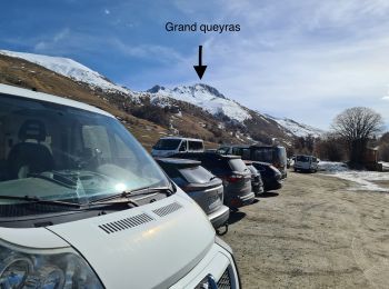 Excursión Esquí de fondo Molines-en-Queyras - grand queyras sommet  - Photo