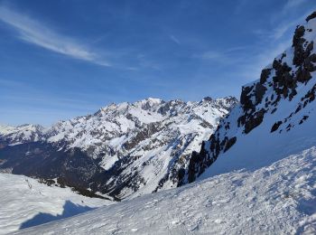 Tocht Ski randonnée Hauteluce - Belleville - Col du Sellestet - la Enclaves - la Gittaz - Col de la Cycle - Col de la Fenêtre retour par le Joly. - Photo