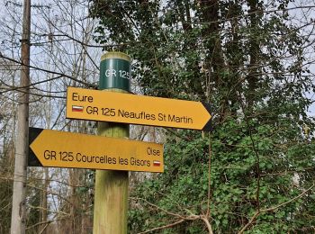 Tocht Stappen Gisors - Gisors Mauréaumont Courcelles  - Photo