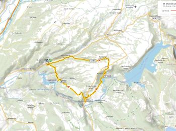 Tour Rennrad Saint-Martin-de-Brômes - lacs du bas Verdon D+820m  depuis St Martin - Photo