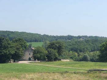 Percorso Bici da strada Montpezat-de-Quercy - Montpezat lalbenque pilou - Photo