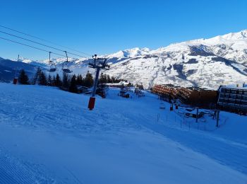 Randonnée Raquettes à neige Bourg-Saint-Maurice - Chantel les Arcs 1600 - Photo