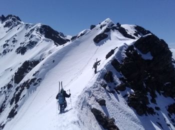 Randonnée Ski de randonnée Theys - Pipay, arête pour monter à la cime de la Jasse - Photo