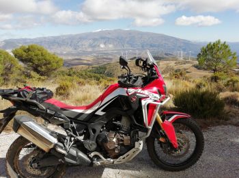 Excursión Motocross Almuñécar - Tour dans les montagnes autour d'el camino de cabras - Photo