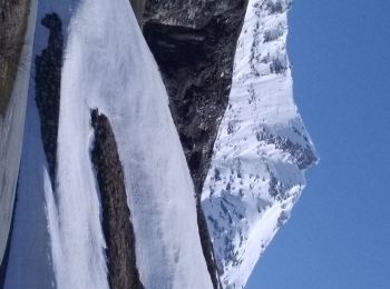 Trail Touring skiing Tignes - pointe et passage de Pycheru - Photo