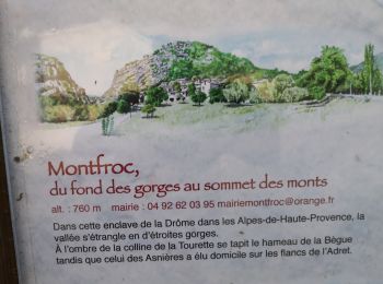 Randonnée Marche Les Omergues - les Omergues à Montfroc - Photo