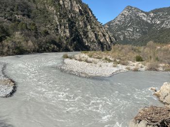 Tocht Stappen Bonson - Plan du Var-Tourrette du Château  - Photo