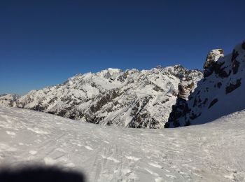 Excursión Esquí de fondo Les Contamines-Montjoie - col de la Cigle  - Photo