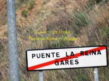 Tour Wandern Puente la Reina/Gares - 16.04.18 Puente la Reina--Ayegui - Photo