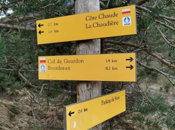Tour Wandern Bézaudun-sur-Bîne - De la Tour de Bézaudun au Col du Gourdon (La Chaudière) - Photo
