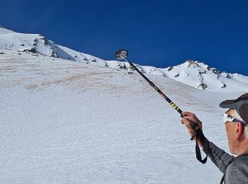 Tocht Ski randonnée Le Monêtier-les-Bains - côte plaine lautaret - Photo