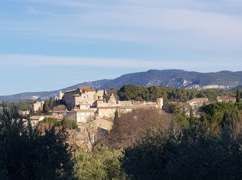 Randonnée Marche Lagnes - Mur de la peste en partant de Lagnes - Photo