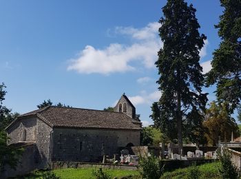 Tocht Stappen Engayrac - Engayrac  Eglise de Campagnac  - Photo