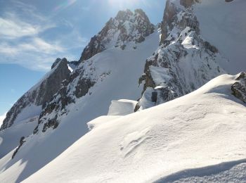 Percorso Sci alpinismo La Léchère - vers le col des aiguillons et de la Valette  - Photo