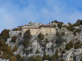 Tocht Stappen Bierge - Rodellar_-_Virgen_Del_Castillo - Photo