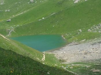 Tour Wandern Aime-la-Plagne - col du coin lac d'amour Areches - Photo