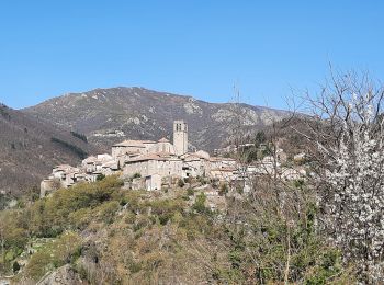 Tocht Stappen Vallées-d'Antraigues-Asperjoc - Antraigues - Gamondes 17 km - Photo