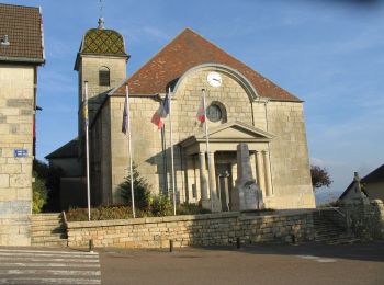Randonnée A pied Montfaucon - Sentier des Rives et du Château - Photo