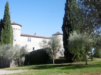 Tour Wandern Berrias-et-Casteljau - Presqu'ile de Casteljau, sentier de découverte - Photo