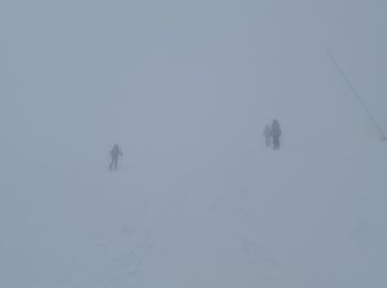 Tocht Sneeuwschoenen Aragnouet - Piau-Engaly: Le Col A/R (Brouillard) - Photo