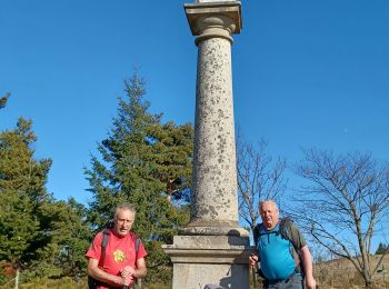 Tocht Stappen Villevocance - croix de chirol - Photo