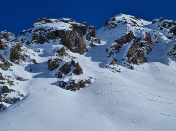 Trail Touring skiing Montgenèvre - skirando nouvelle ligne chenaillet  - Photo