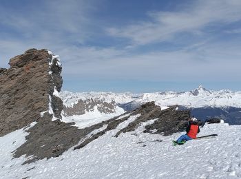 Percorso Sci alpinismo Saint-Véran - Pointe des Marcelettes - Photo