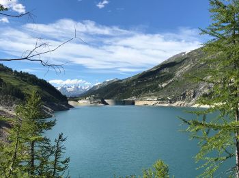 Tour Wandern Val-d'Isère - Les cascades des salins au départ de val d’Isère  - Photo