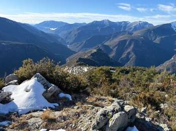 Excursión Raquetas de nieve Rimplas - Vacheries de Rimplas  - Photo