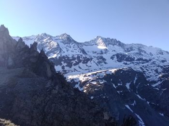 Randonnée Ski de randonnée Vaujany - les Aiguillettes de Vaujany, glacier de Barbarate - Photo