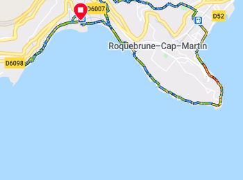 Tour Wandern Roquebrune-Cap-Martin - cotier - Photo