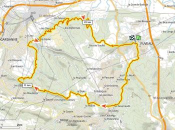 Tour Mountainbike Fuveau - Canal de Gardanne 500m+ (à essayer) - Photo