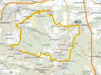 Tocht Mountainbike Fuveau - Canal de Gardanne 500m+ (à essayer) - Photo