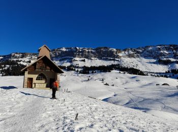 Excursión Raquetas de nieve Fillière - GLIERES: BALADE RAQUETTES PACCOT / PARKING GAUTARD _ CHAPELLE NOTRE DAME DES NEIGES - Photo