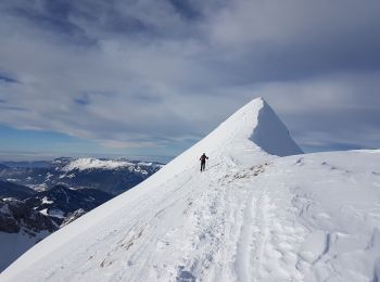 Trail Touring skiing La Clusaz - L'Ambrevetta - Photo