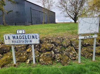Trail Walking La Madeleine-Villefrouin - La Madeleine  Villefroin - Photo