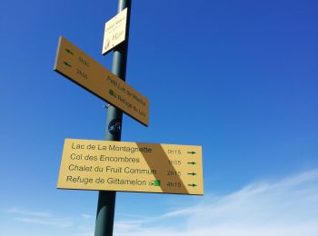 Trail Walking Saint-Martin-de-la-Porte - la Saussaz-lac de montagnette-col Collet Blanc - Photo