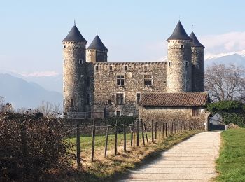 Tocht Noords wandelen Jarrie - Circuit au départ du Château de Bon-Repos - Photo