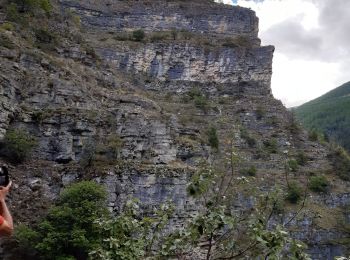 Tocht Stappen Beauvezer - les gorges st pierre. Colmars les Alpes. Villars  - Photo