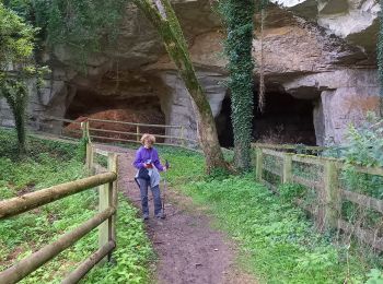 Randonnée Marche Belleray - grottes de la Falouses - Photo