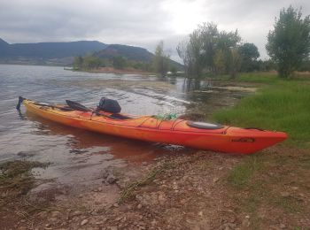 Trail Canoe - kayak Le Puech - Lac du Salagou - Photo