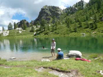 Tocht Stappen Canosio - Valle Preit - lago Nero - Photo