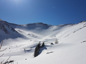 Tocht Ski randonnée Méolans-Revel - (Presque) Col La Pierre  - Photo