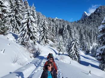 Percorso Racchette da neve La Chapelle-d'Abondance - Raquettes 5ème jour 14km - Photo