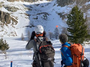 Excursión Esquí de fondo Isola - Tour tête du Claus - Photo