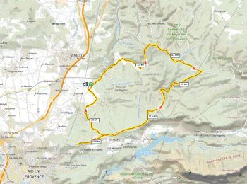 Trail Mountain bike Venelles - Forêt de Peyrolles D+525m depuis Venelles - Photo